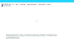 Desktop Screenshot of lifelabsolutions.com